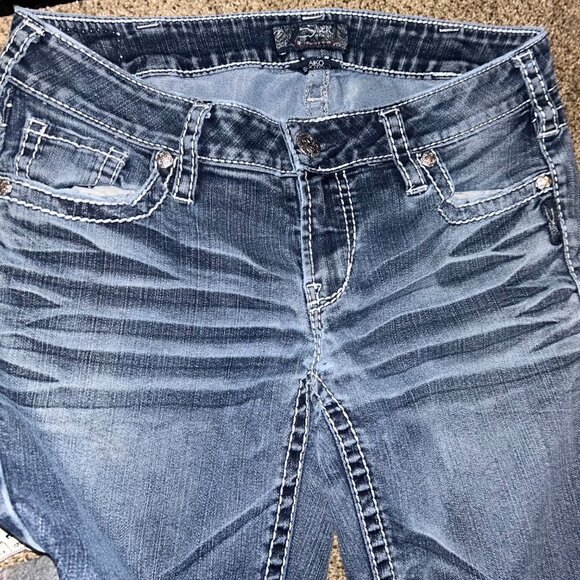 🧨Silver Jeans Womens Aiko Boot Cut Jeans Size 31x31 - Picture 2 of 12